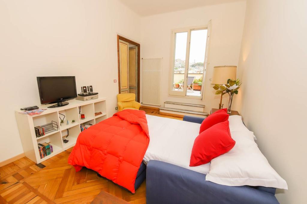 Altido Apt For 3 With Rooftop Balcony And Lovely Cityview Genua Zewnętrze zdjęcie