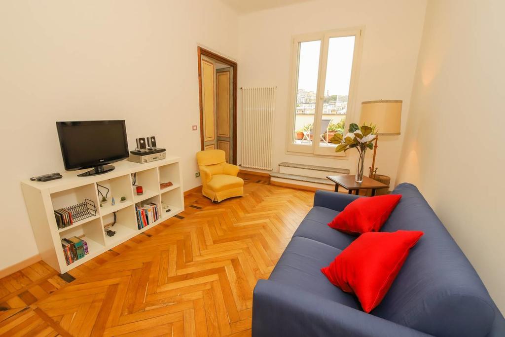 Altido Apt For 3 With Rooftop Balcony And Lovely Cityview Genua Zewnętrze zdjęcie