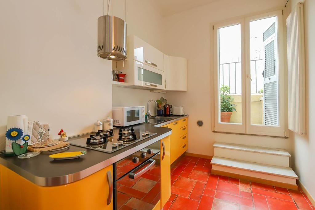 Altido Apt For 3 With Rooftop Balcony And Lovely Cityview Genua Zewnętrze zdjęcie